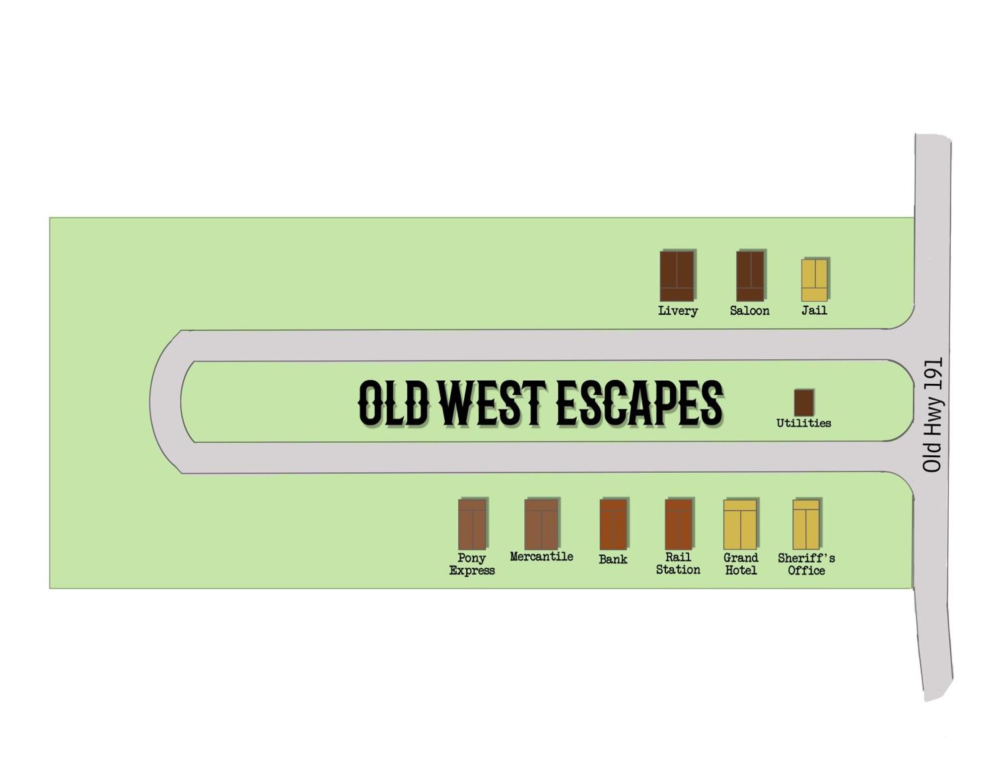 Old West Escapes Villa Island Park Exterior foto